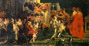 Peter Paul Rubens The Coronation of Marie de Medici oil painting reproduction